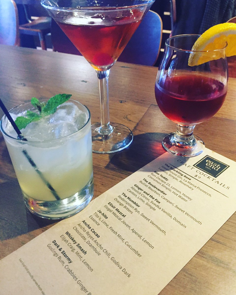 eastendgrill1's tweet photo. It's Homecoming weekend! Come out and enjoy our new Fall Cocktail List! #1016Main #IowavsPurdue #boilerup #hawakeyes https://t.co/KPaQLsFBvZ