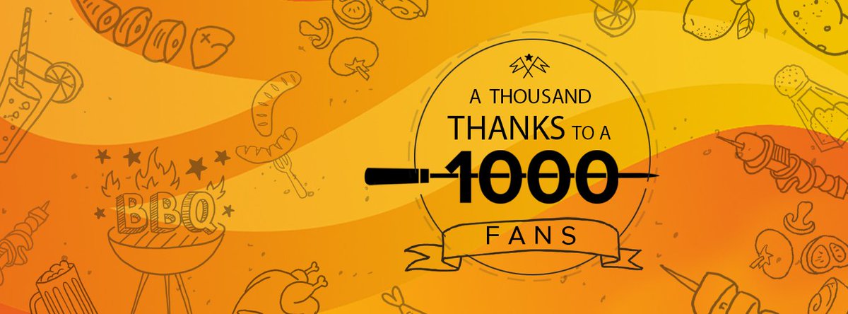 bbqpride's tweet photo. And, here comes the first big milestone for #BarbequePride.
#1000likes on Facebook page. A big thanks to everyone. #FoodLovers
#Vijayawada https://t.co/YiONbF0Jfl
