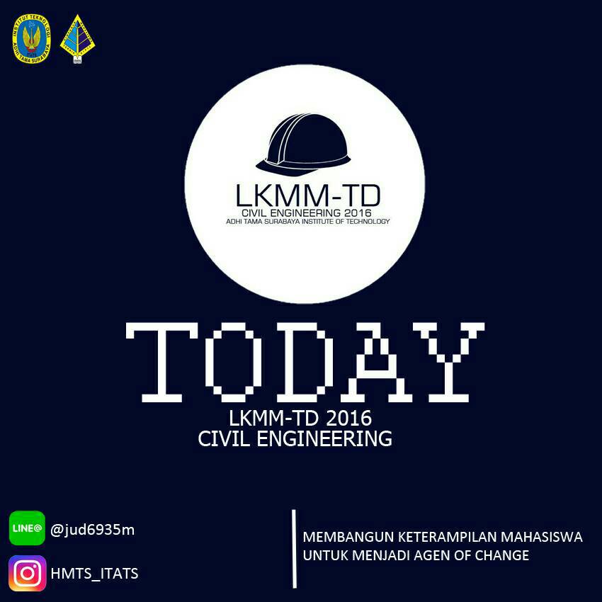hmts_itats's tweet photo. Ready for LKMM-TD. At ITATS #BravoSipil https://t.co/ctouwDuPTe