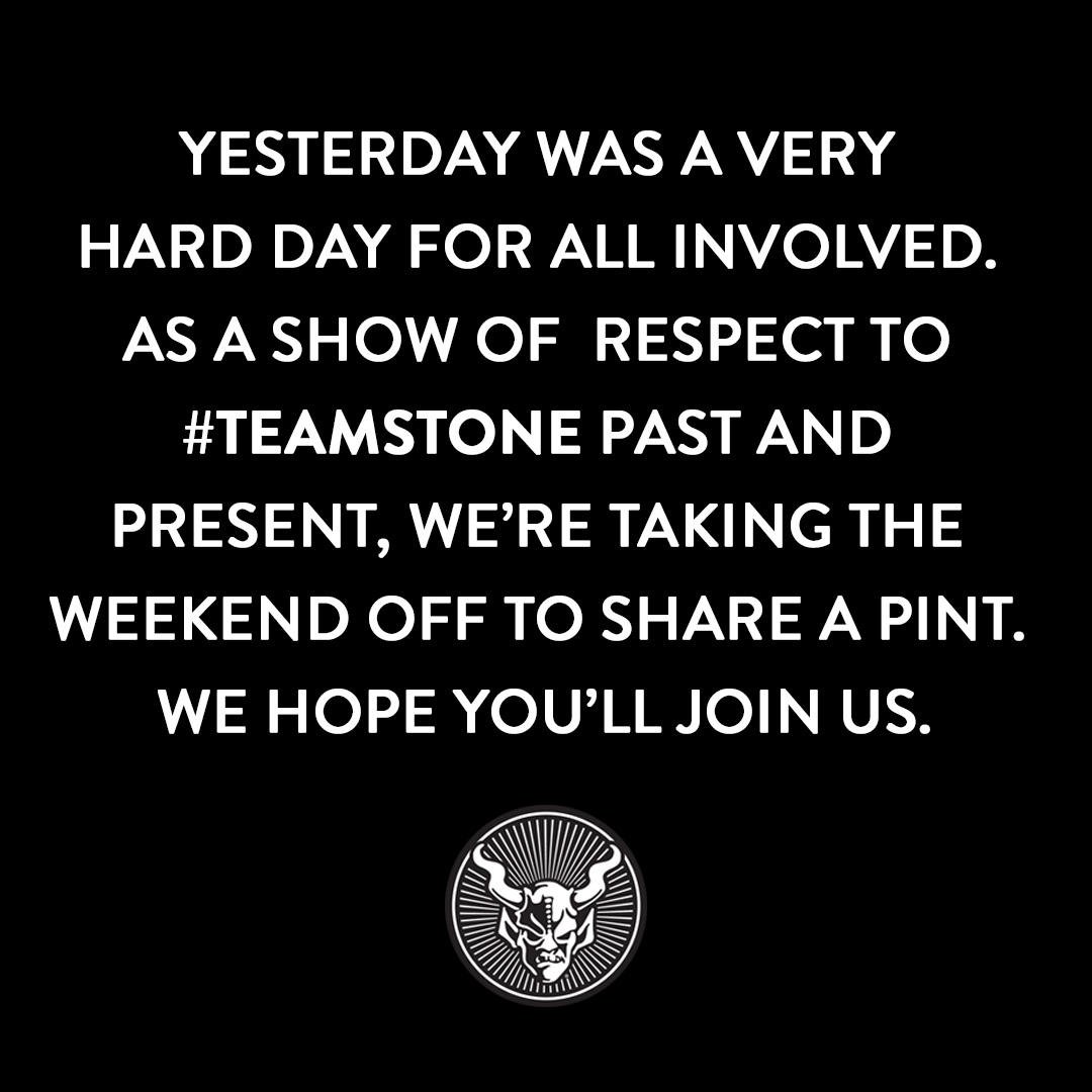 Stone Brewing Announces Restructuring & Layoffs Page 3 Community