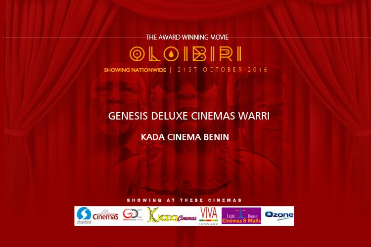 OloibiriOil's tweet photo. Hi people! If you reside in Benin or Warri, here are two cinemas where you can watch OLOIBIRI from the 21st of October!!
#Cixtv #Oloibiri https://t.co/34beDRt80l