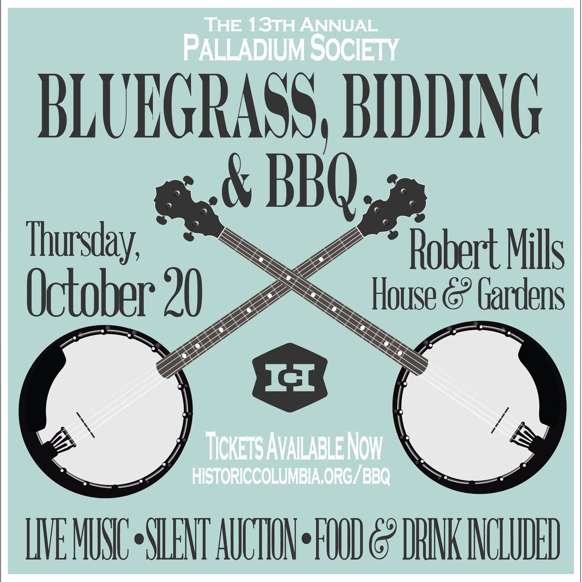 colatownfoodie's tweet image. 🎻 Ticket giveaway -&amp;gt; @HistColumbia's Bluegrass, Bidding &amp;amp; BBQ! 1) RT this post and 2) follow @HistColumbia for a chance to win 2 tixs. 🎻
