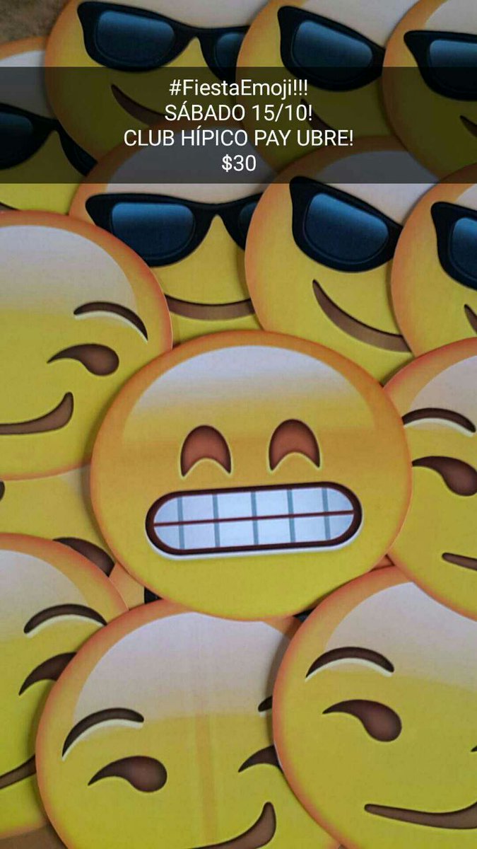 LMovidaMechi's tweet photo. ¿Queres una entrada para la #FiestaEmoji ? ¡ Siguenos y haz RT para entrar en el #SorteoLMM! Si tus amigos hacen lo mismo tenes mas chance😆 https://t.co/KMeZLwZysB