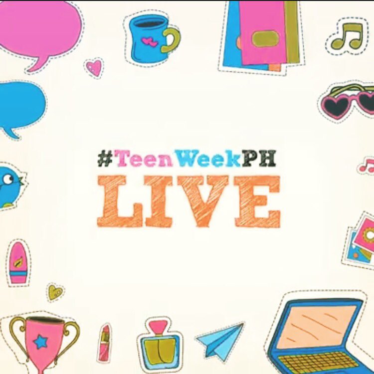luigipacho's tweet photo. Don't forget to tune-in today at #TeenWeekPH's live show at 4PM! Go on over to https://t.co/J8UMiBY3kw and like their page! https://t.co/9BOZP09uln
