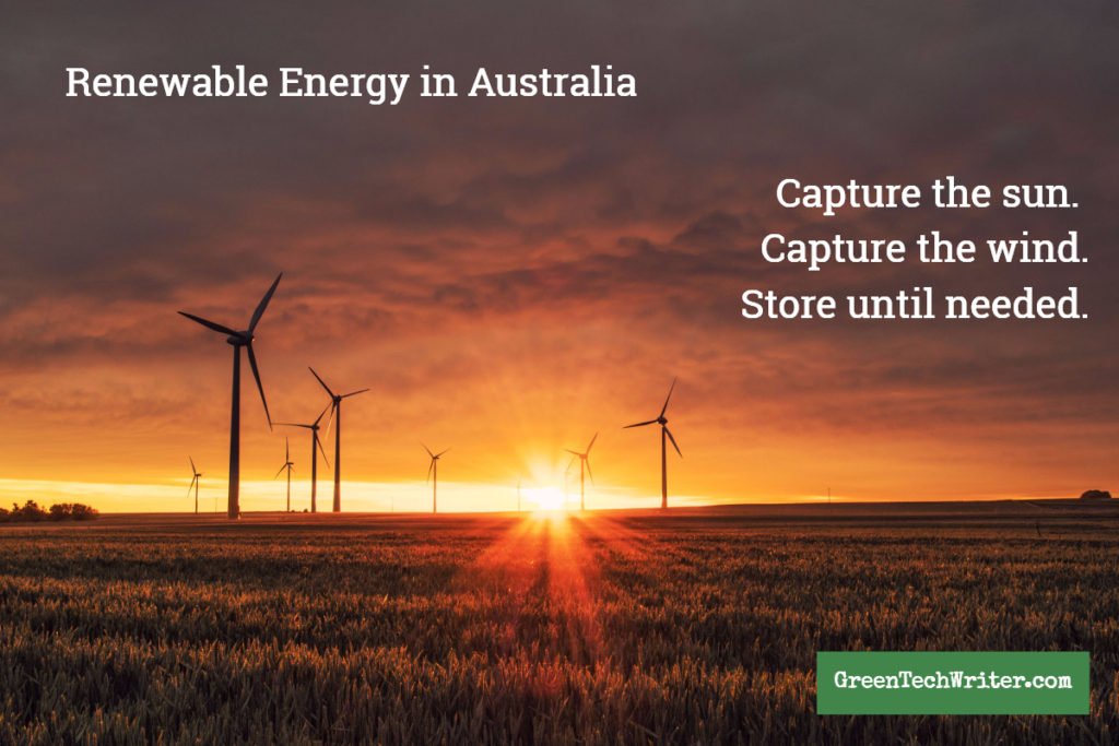 Renewable Energy: New Solar+Wind+Storage in Australia's North - greentechwriter.com/renewable-ener…