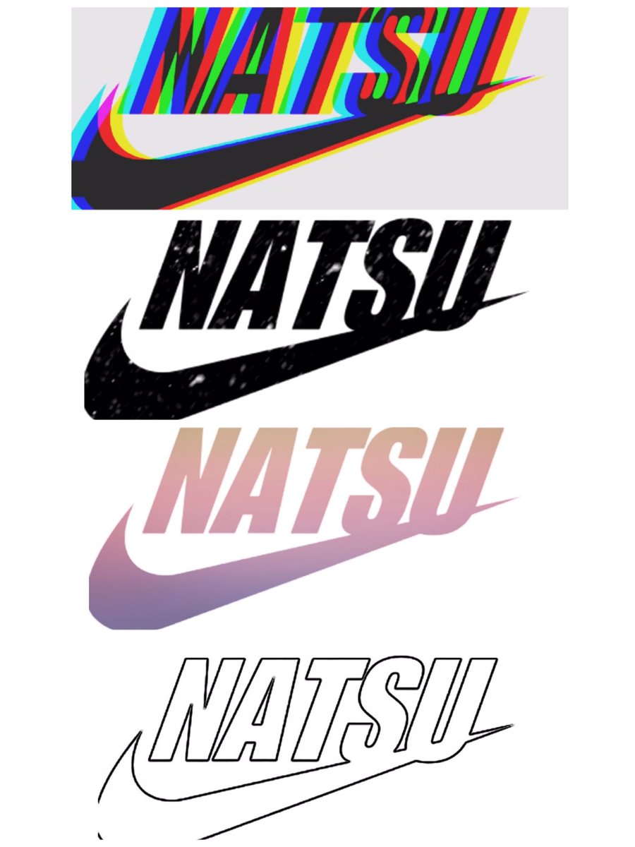 Natsu 大人気 Nike 名前ロゴ 前回の名前ロゴが大人気だったので もう一度今日 土曜日 10月15日 限定 で Nike 名前ロゴのもっともっと オシャレな加工バージョンを お作りしたいと思いまーす 欲しい人rt 欲しい人dm 欲しい人follow