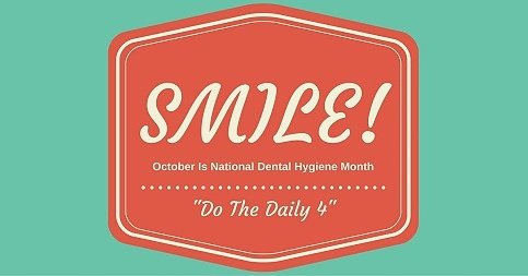 EbyDental's tweet photo. Happy national hygiene month! Get brushin! https://t.co/Lqq3wXb7Fp
