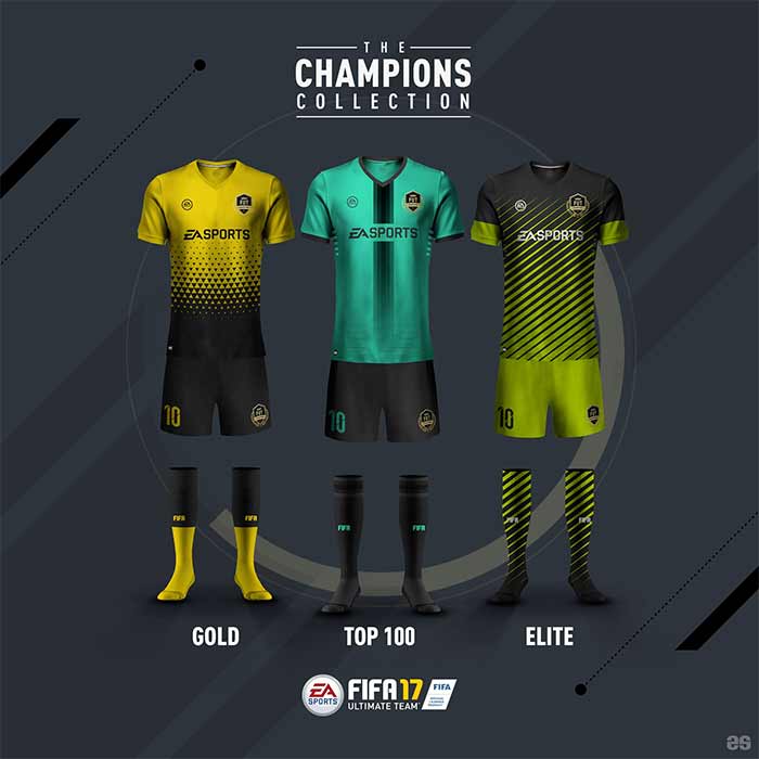 FIFAUTeam on Twitter: "According to the FUT Champions monthly leaderboards, can win one these exclusive kits: https://t.co/WhXCCdgNbf #FIFA17 https://t.co/v0Ifb25MJA" / Twitter