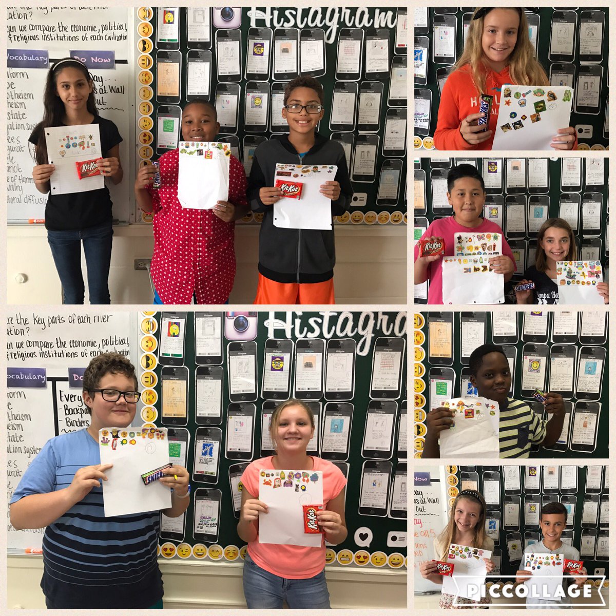 Schustory's tweet photo. These Ss for collected the most stickers 4 on fleek behavior. The prize full size chocolate #learningonFLEEK https://t.co/RKZyJCMGHP