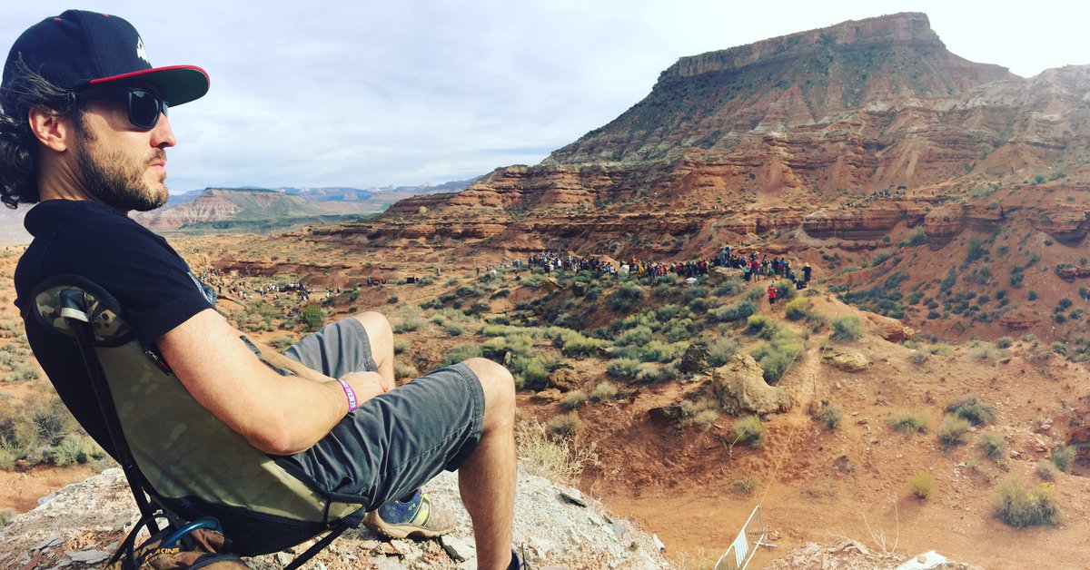 blackrhinotools's tweet photo. We got a prime spot for viewing the mania that is the @redbull Rampage in Utah. What a day! #AdventureWrench #mtb #utah https://t.co/zRmkXm5nvM