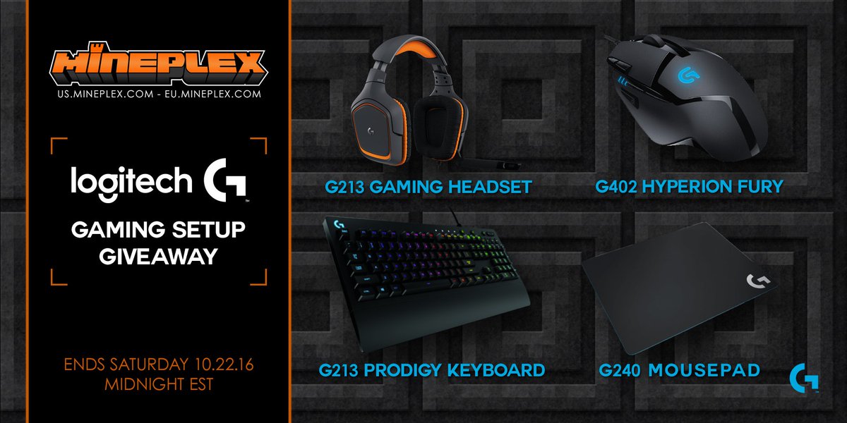Sigils's tweet image. Thanks to our @Mineplex friends @LogitechG we're giving away a full gaming setup. Follow &amp;amp; RT to enter! Ends 10/22

goo.gl/ZcOca2