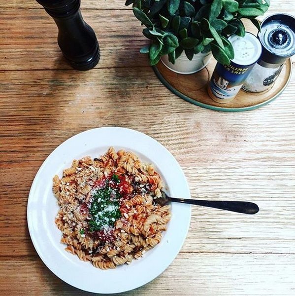Freshly made pasta - Can't go past the spicy Amatriciana. Thanks for the Instalove @melblunchbunch