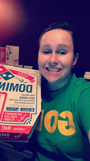 KaitM3's tweet photo. @BrentKobes @dominos I win!! #dominosolympics https://t.co/62m7Wn4lUM
