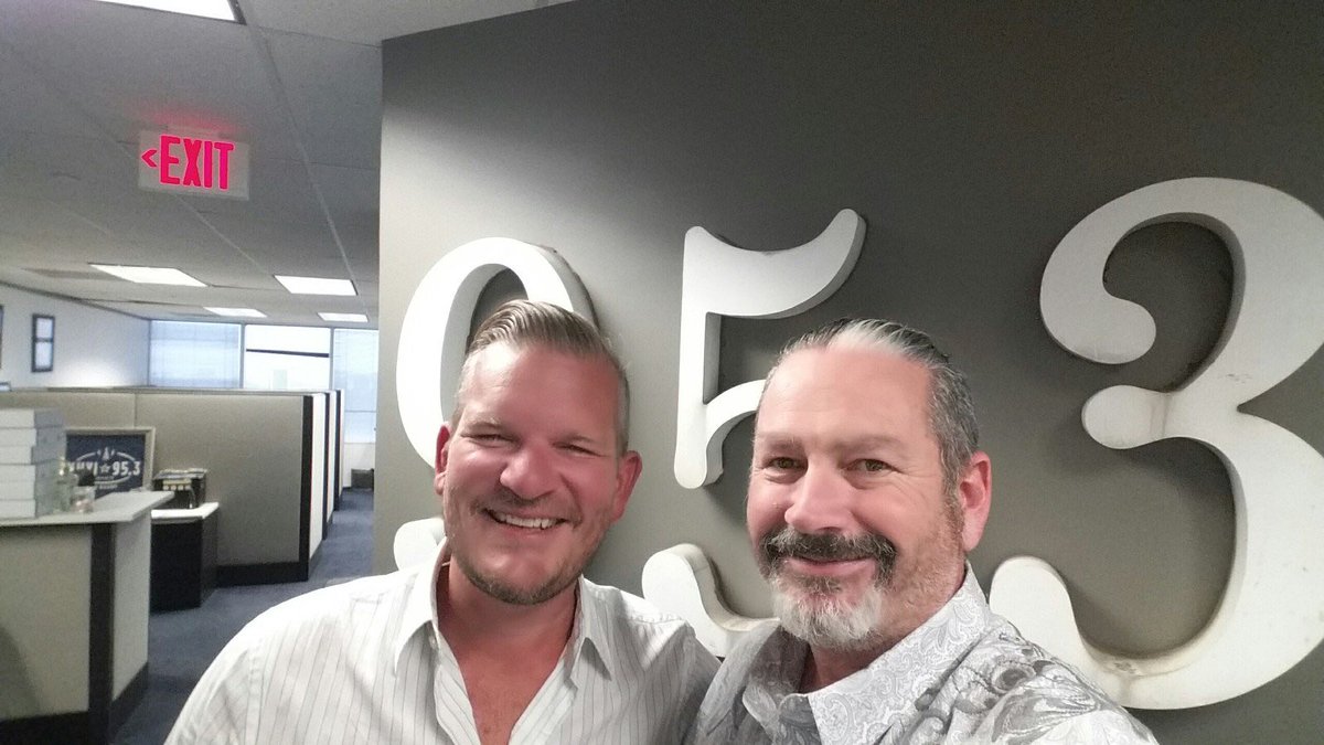 I visited with <a href="/AllStarMornings/">🎙ChuckTaylor🎙</a> today about the new album! <a href="/khyi/">KHYI 95.3 The Range</a> #bomberheights #rp50pr