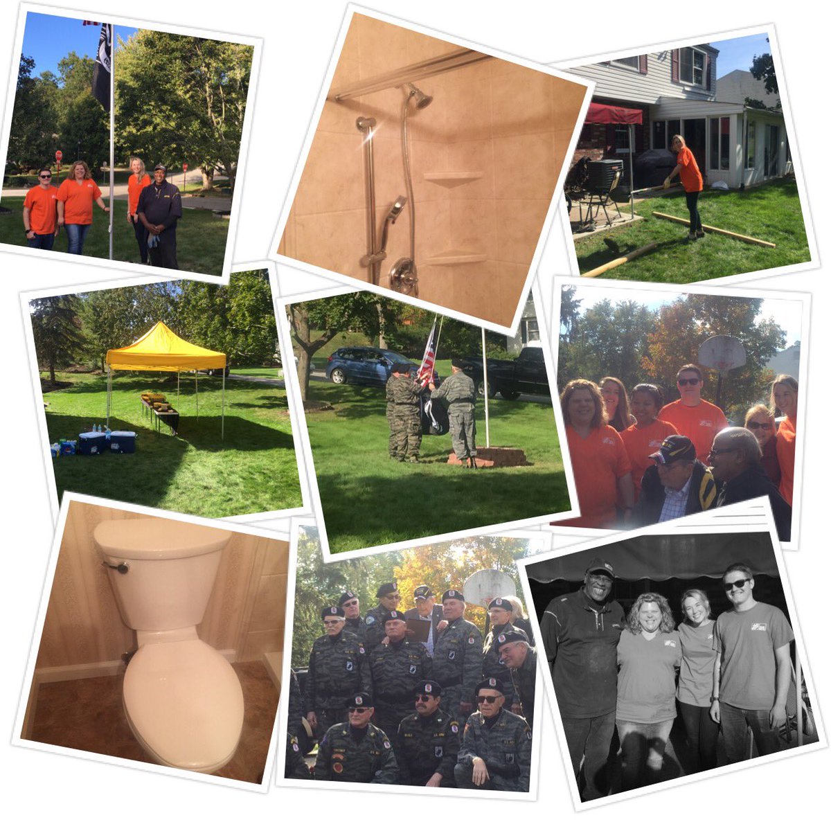 Heather120176's tweet photo. What an amazing Team depot/Veterans project. Thanks to VVI and Jean and TJ. Great teamwork between 4117,&amp;4176 @mariani_jen https://t.co/ylgCYW9fKp