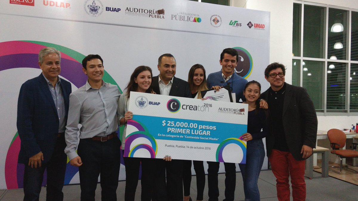 CreatonPuebla's tweet photo. ¡GRACIAS A TODOS POR SU ESFUERZO Y CREATIVIDAD! ¡NOS VEMOS EN EL 2017! #Creatón2017 https://t.co/OsxjSsAb32