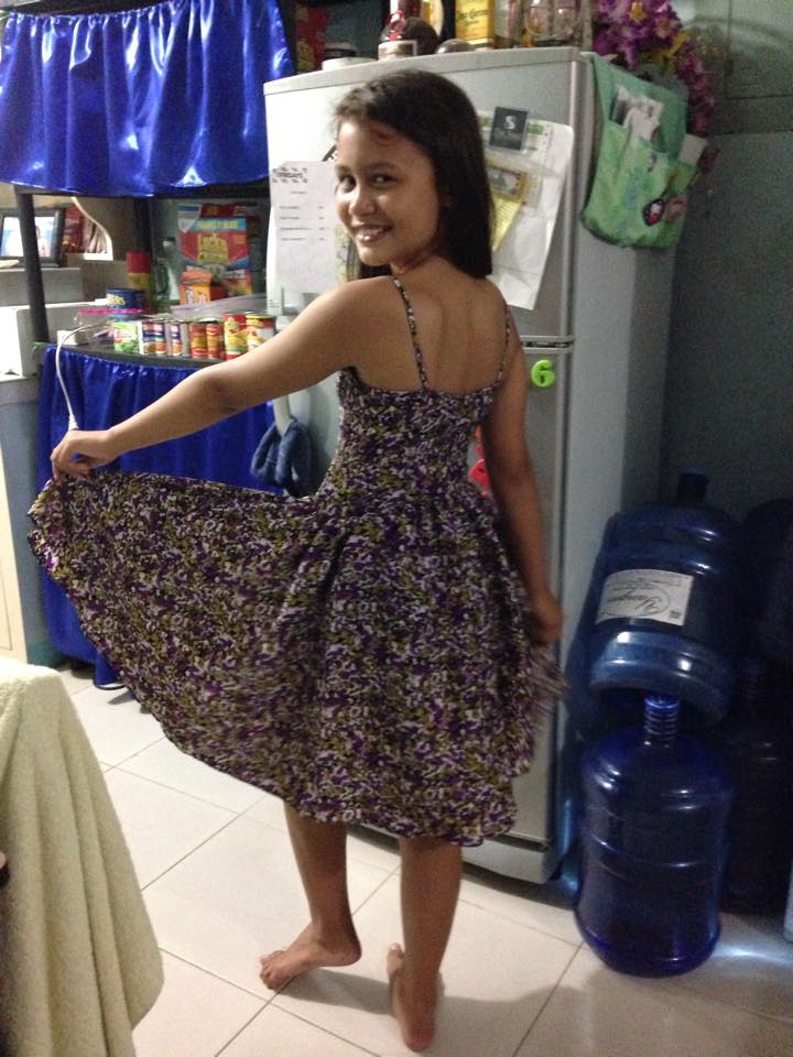angelamariegils's tweet photo. New dress from Ms.Roselyn! Love it very much 😍 https://t.co/pnwyZT2BGw