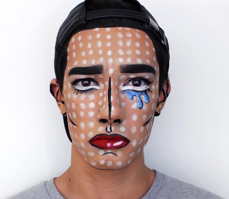 jamescharles's tweet photo. STRAIGHT OUTTA MARVEL 💥

one year glow up of a comic book look 👀 this is so crazy to see lmao https://t.co/8srpFOcN8Y