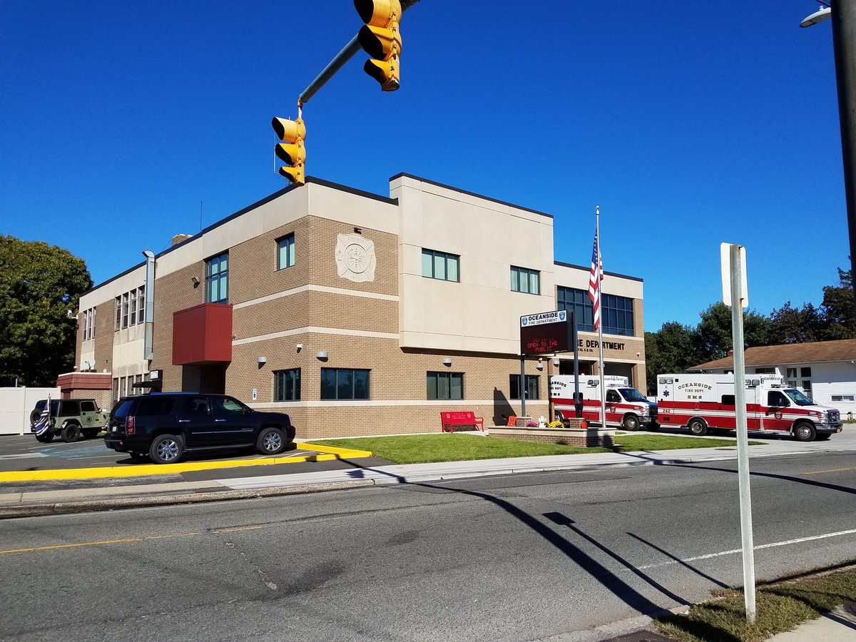 Kinders took an exciting walking trip to the Oceanside Fire Department today to learn all about fire safety! <a href="/OceansideFD/">Oceanside Fire Dept.</a>