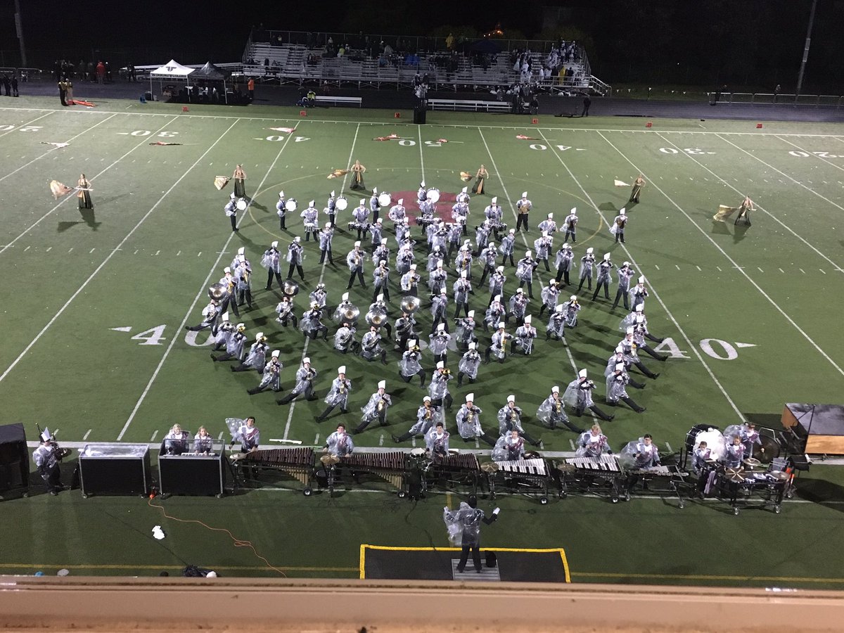 SSepich's tweet photo. Sherwood without question has the best HS marching band I've ever seen. #opreps https://t.co/AxHFyOcMxd