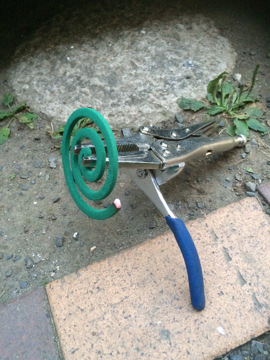 まっちゃん 人造人間から人間に בטוויטר 手作り蚊取り線香台 うん 素晴らしい笑