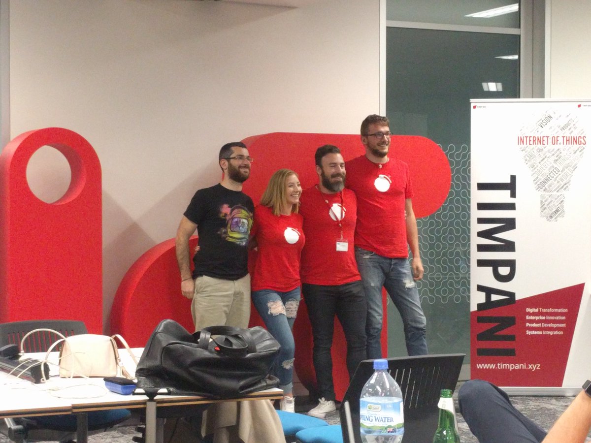 EmmaHellings's tweet photo. Team Grenade, one of the Top 3 teams at the #IoTHackLAB at #KPMG https://t.co/U4QPilEoiQ
