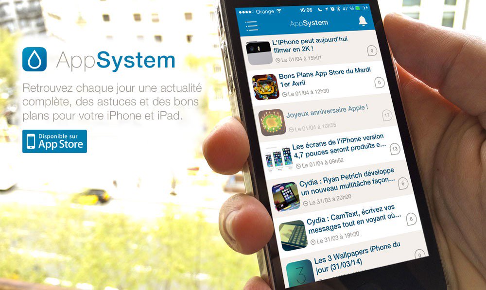tbt9univers's tweet image. l'actualité Apple, iPhone, iPad et tout ce qu'il faut savoir sur @AppSystem. itun.es/i66r5Dw #appsystem