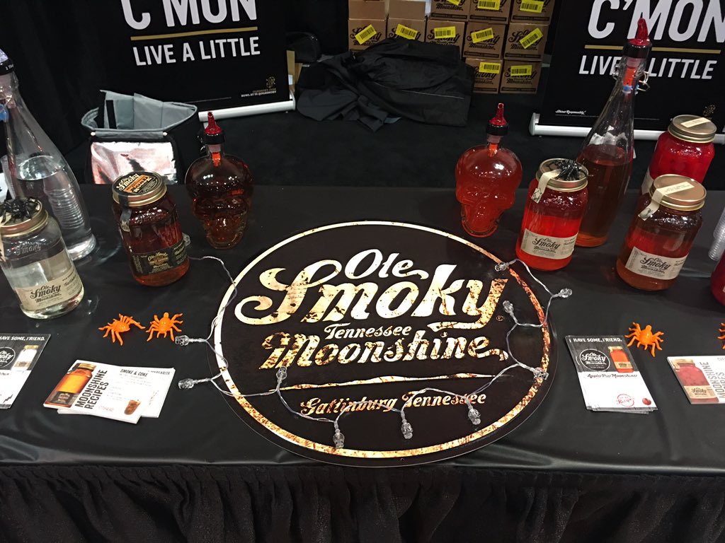 We snuck in some moonshine at the Rocky Mountain Wine Festival - Calgary