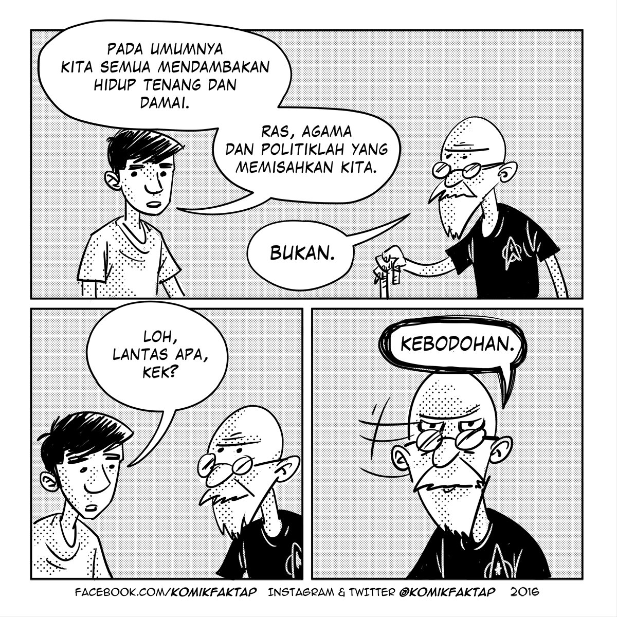 Meme Comic Tergokil Medsos Kini