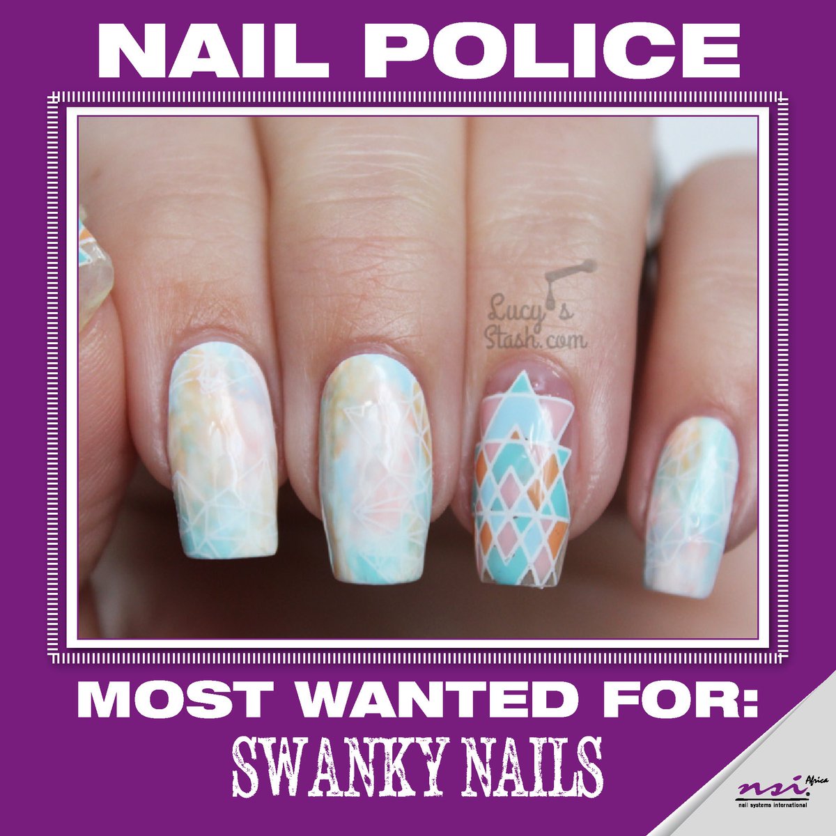 NSI_AfricaTweet's tweet photo. Pretty in pastels just the way we like them. #SwankyNails #NailPolice #NailArt #Pastels https://t.co/siR90BSImp
