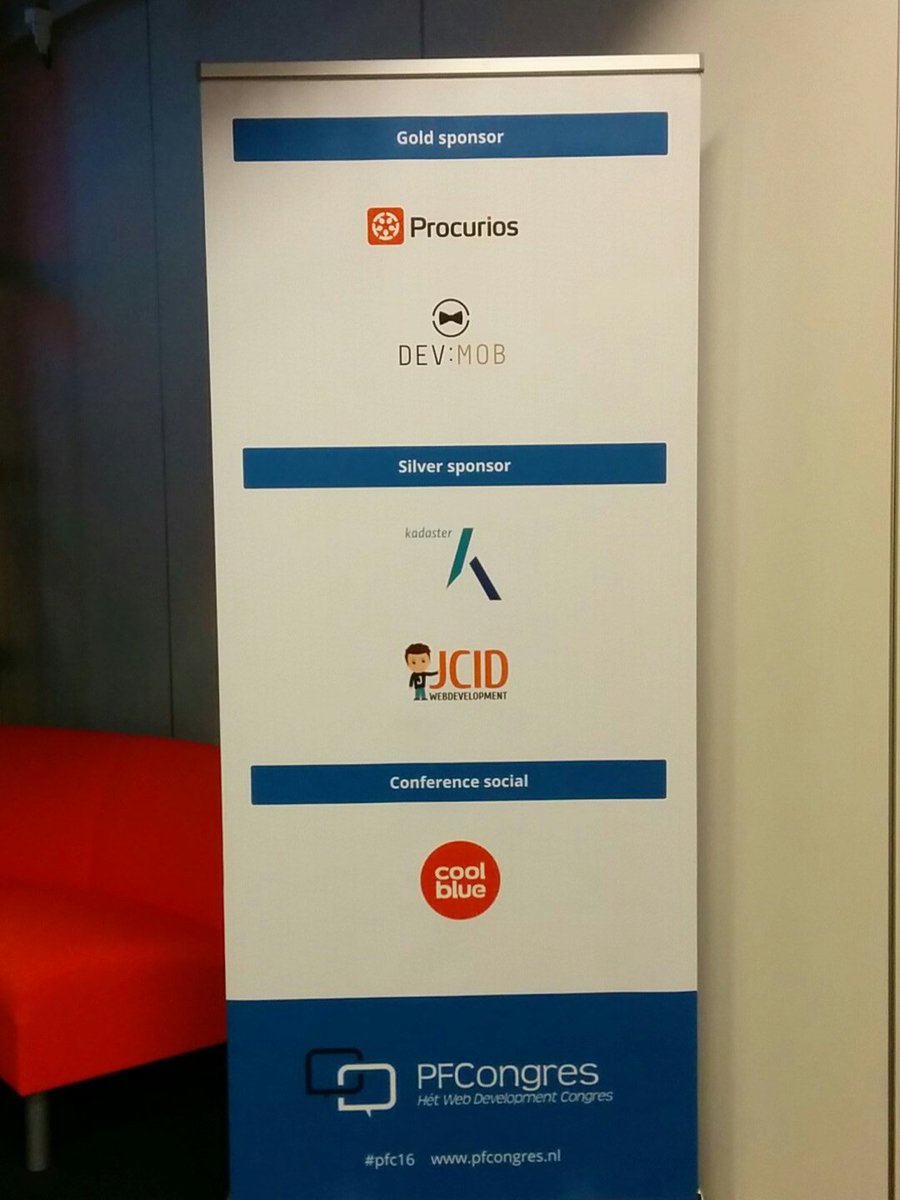 we zijn er klaar voor! eerste bezoekers druppelen binnen! #pfc16