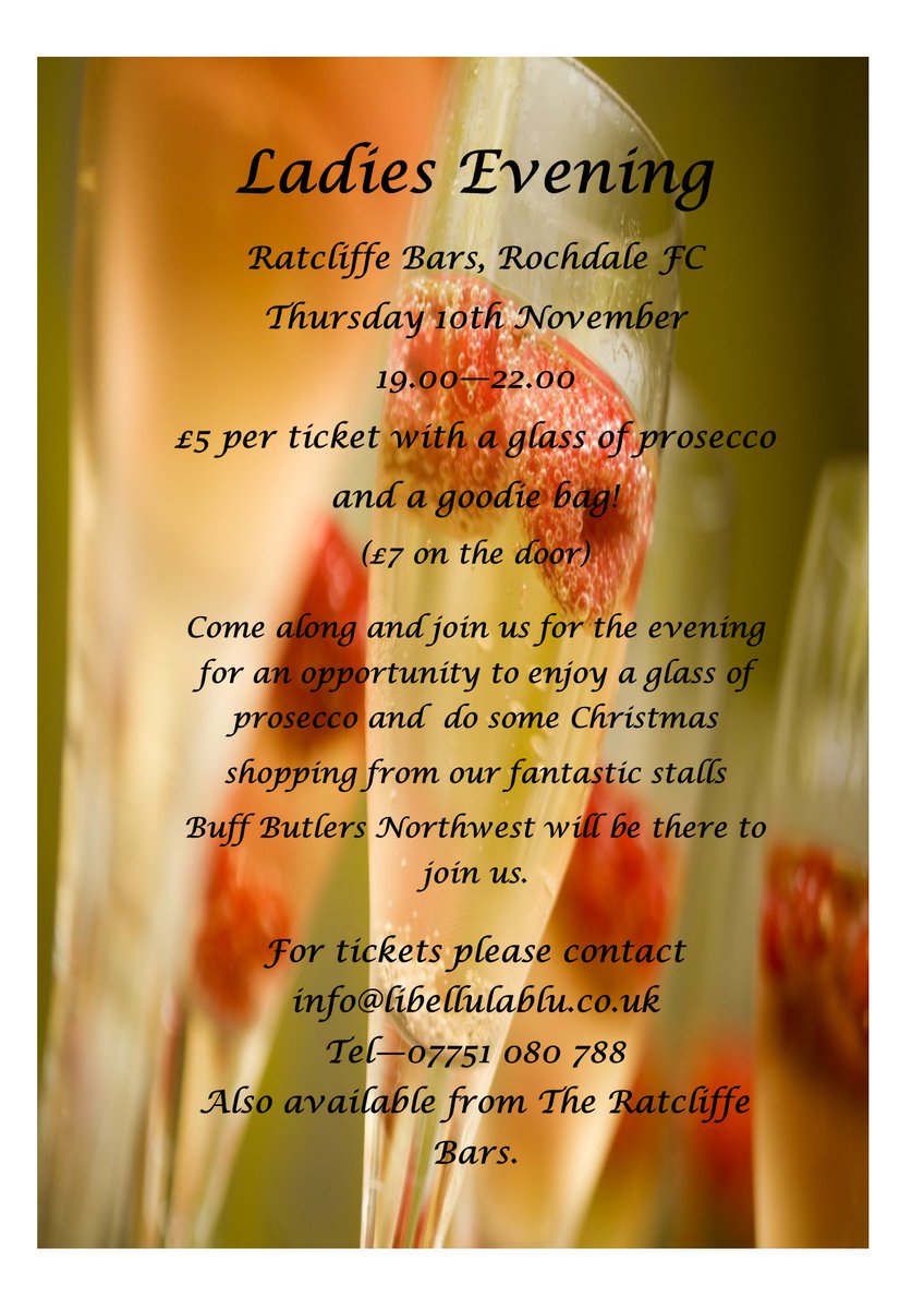 A great night for the ladies <a href="/BuffButlersNw/">Buff Butlers</a> <a href="/tillyandalf/">info/tilly and alf</a> @YujuUK @RatcliffeBars <a href="/LoveUmbrellas/">Klair</a> and much more <a href="/RochdaleHour/">#RochdaleHour</a> @RochdaleOnline