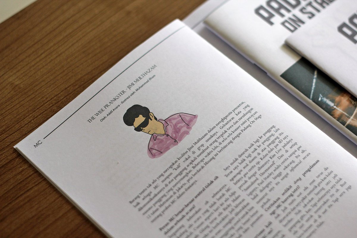 Sembari menanti @TheUpstairs di Pantai Cimpago nanti malam, bolehlah kamu simak Q&amp;A bersama si eksentrik ini padangonstage.com/2016/10/15/qa-…