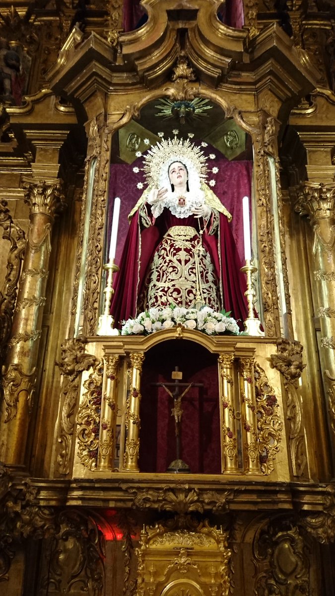De ruta cofrade ayer por #Sevilla
Visita a @Jesus_Despojado!!

#HermandadDeJesusDespojado #JesusDespojadoDeSusVestiduras #VirgenDeLosDolores