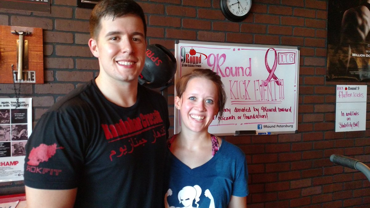 kkcarpDPT's tweet photo. Thursday my husband I participated in the #9RoundNation kick event to raise money for Breast Cancer. @PTDayofService  #PTDOS #SCDPTConnects https://t.co/GgWtPsAK3T