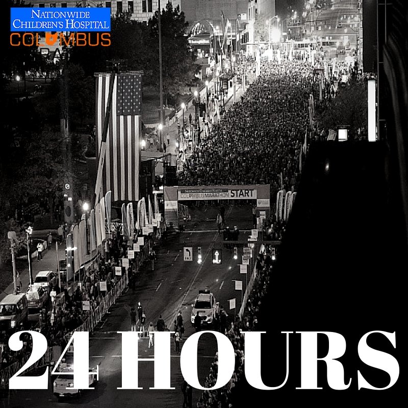 CbusMarathon's tweet photo. You start an incredible journey in just 24 hours! https://t.co/wMvsCPwzeM