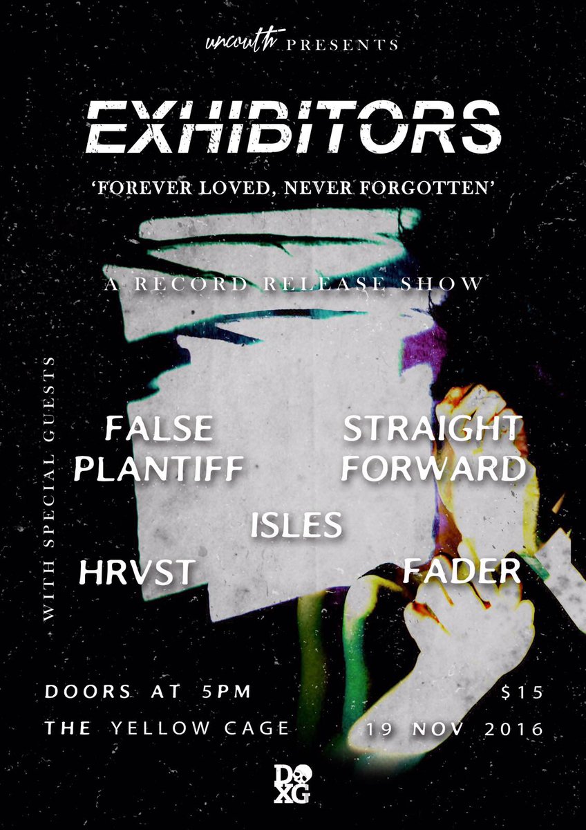 ExhibitorsSG's tweet photo. 🔥 WE'RE BACK! More details on the streaming of our new record coming your way real soon! Spread this like wildfire! 🔥 #exhibitorssg https://t.co/lznjbLsA6G