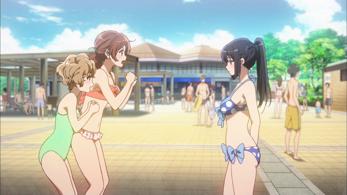 O Xrhsths きみーの抜け殻 Sto Twitter ユーフォニアム2話 水着回ですね 麗奈の胸が大きくてびっくりですw メガネ無しのあすか先輩も新鮮でしたね 麗奈が死んだ魚の目になったのは笑ったw