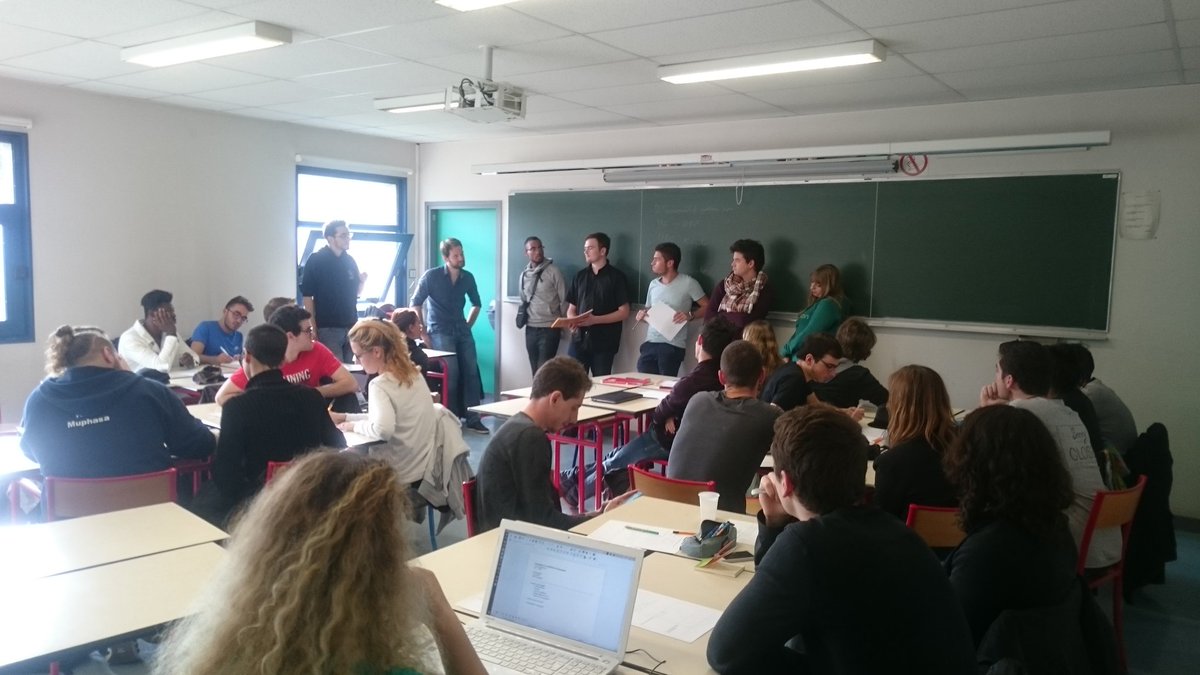 ChristianHiroz's tweet photo. Début de formation des jeunes associatifs par @MIAGEConnection au #MIC9 https://t.co/dUejT41hif