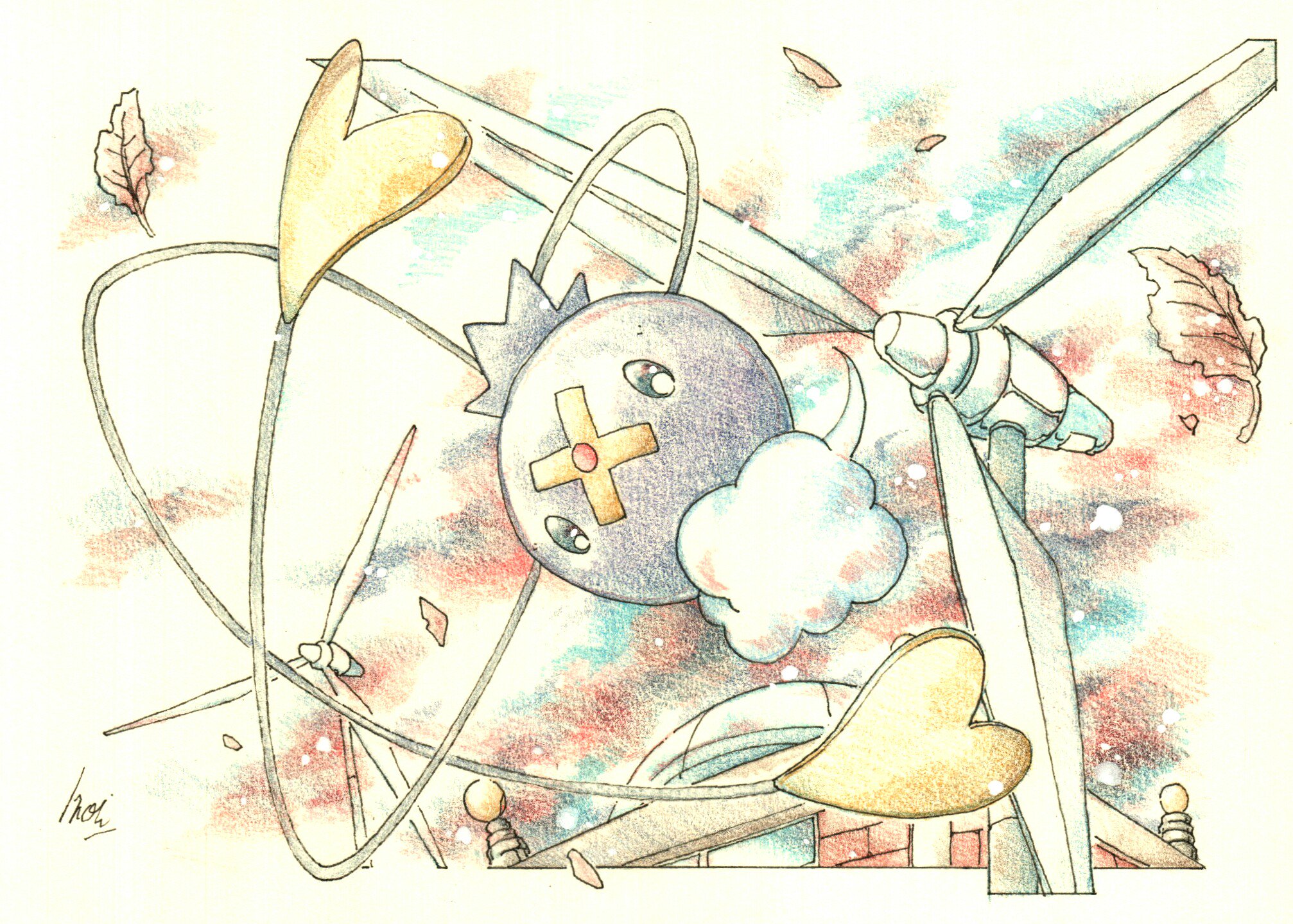 Inori 移転しました 今日のポケモン図鑑 ｎｏ ４４０ フワンテの あやしいかぜ T Co C9mibx07o5 Twitter