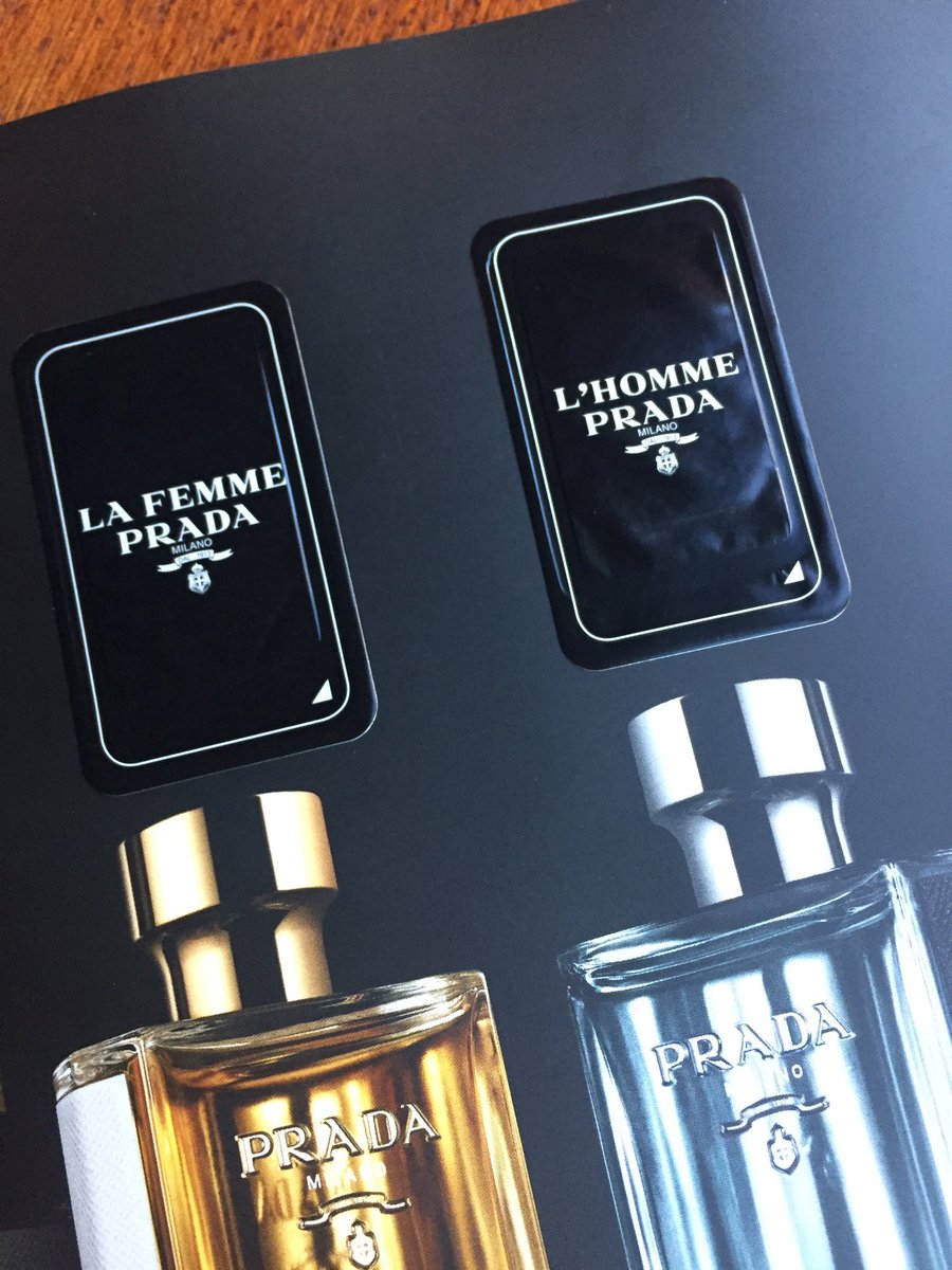 placerdiario's tweet photo. Sientes curiosidad? The New Fragrance #PradaxPrada con #Smoda de #ElPais hoy https://t.co/DBlEH4AoUQ