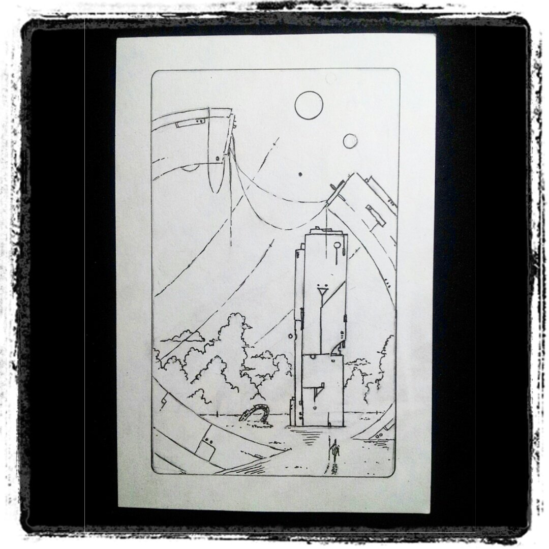 ASHLER_'s tweet photo. #Moebius #johnlestudio #muse #tribute #fanart #ruins #sicfi #Fantasy #art #inktober #draw #Twitch #TwitchCreative https://t.co/P15NYxhwXO https://t.co/e4Ug4NQzwS
