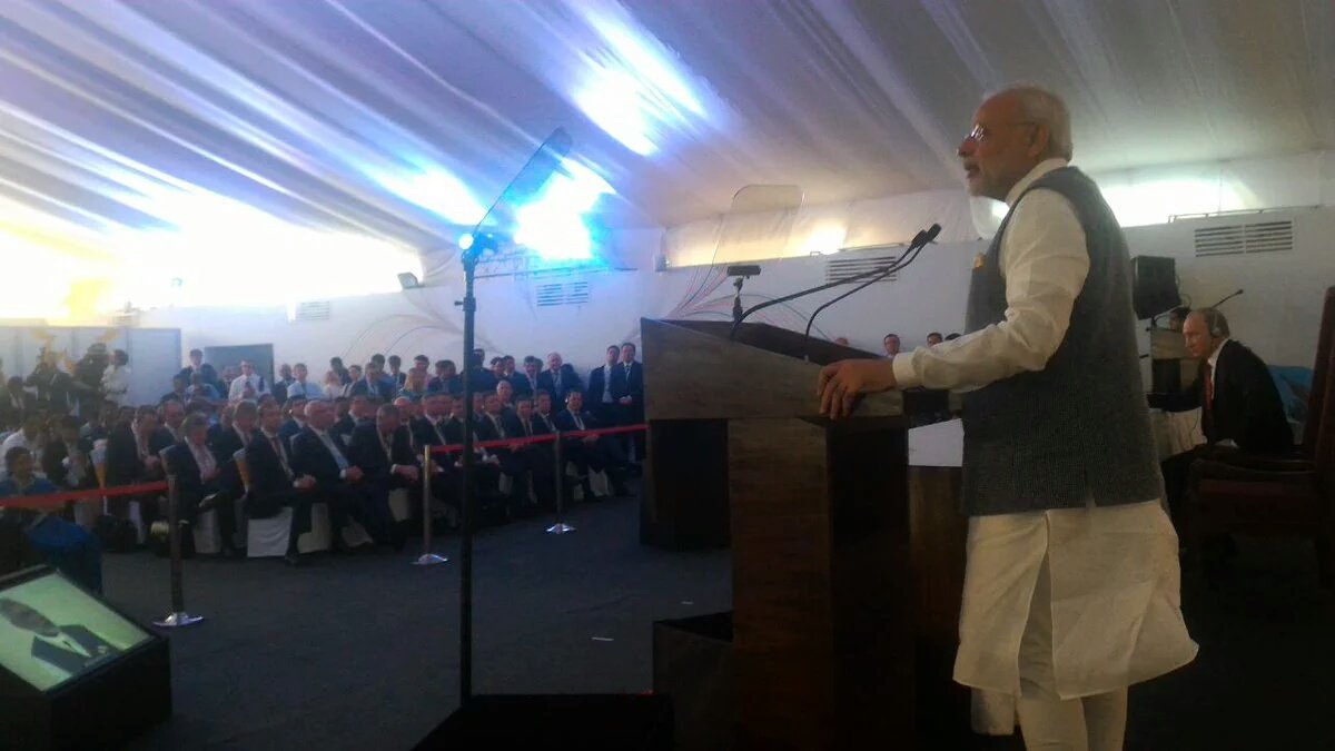NATION FIRST (@parthusoni) on Twitter photo #BRICS2016 #BRICSSummit
#MakeInIndia में रूस हमे मदद करेंगें और रूसी कंपनी के प्लान्ट भारतमें होंगें <a href="/narendramodi/">Narendra Modi</a> #BRICS2016 #BRICSSummit
#MakeInIndia में रूस हमे मदद करेंगें और रूसी कंपनी के प्लान्ट भारतमें होंगें <a href="/narendramodi/">Narendra Modi</a>