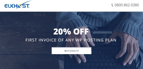 CouponUpdater's tweet image. #eUKhost - 20% #Discount on all WordPress Hosting Plans, for coupon details visit: couponupdater.com/eukhost-coupon…