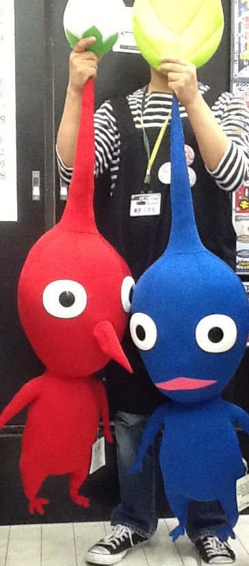 超レア！ピクミン 巨大 等身大？抱き枕 ぬいぐるみ