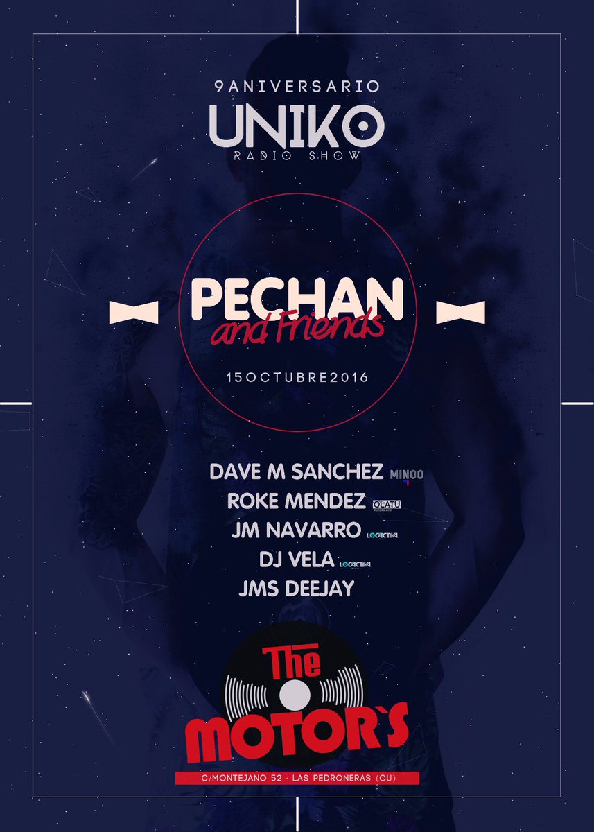 Hoy vamos de aniversario!!! 9 aniversario UnikoRadioShow!!! <a href="/LocactivaRadio/">LOCACTIVA Radio</a> <a href="/DaveMSanchez/">Dave M.Sanchez</a> <a href="/atopevela/">Dj Vela</a> <a href="/Jmsdeejay/">JaimeMartinez</a> <a href="/rokemendez/">Arcqngel Pq</a>