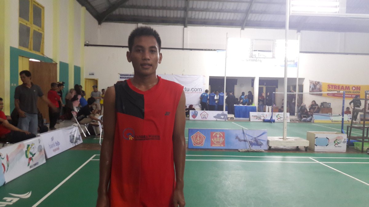 Selamat kepada ANDIKA (16) atas kemenangannya dalam Kategori Tunggal Taruna Putra!