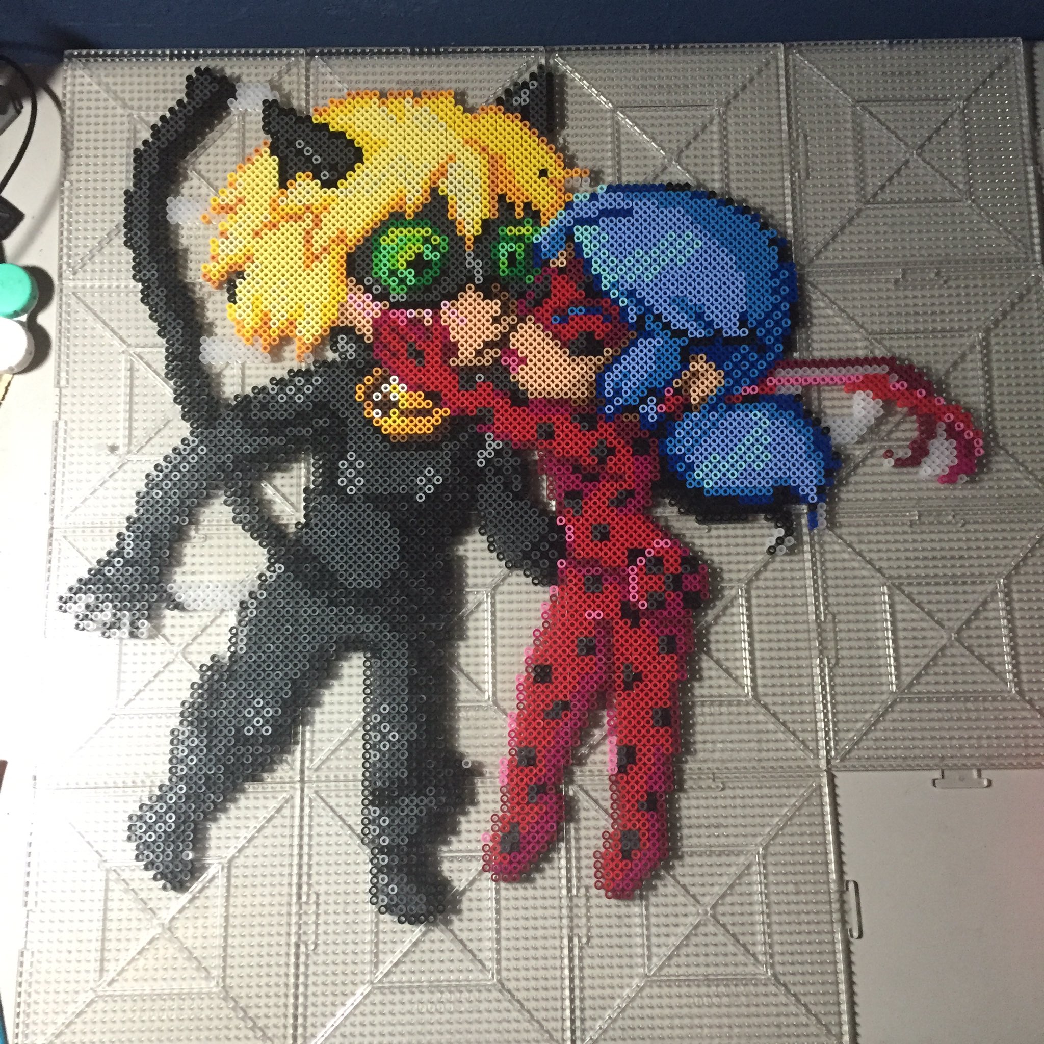 Perler beads 2024 miraculous ladybug