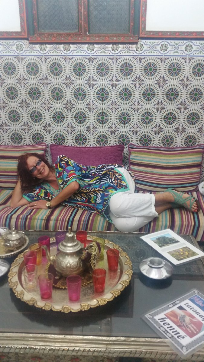 Back from Marrakech now. All is back to abnormal! Have a fab w/end Y'all! X