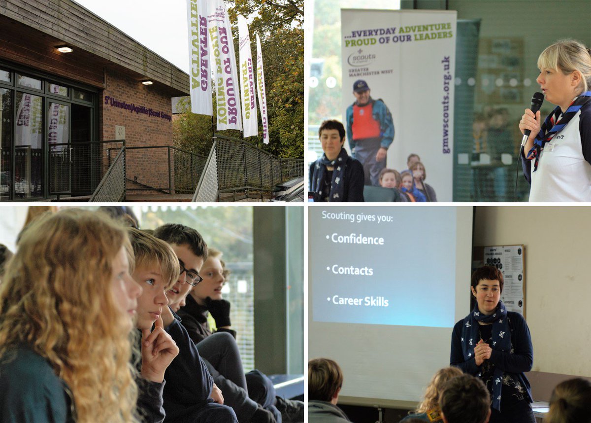GMWScouts's tweet photo. Our #PLTraining in Leadership Skills has got off to an inspirational start with keynote speakers from @AstraZeneca & our ACC Scouts, Daniele https://t.co/UA3vSw5jh6